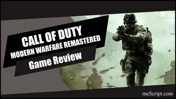 รีวิวเกม Call of Duty: Modern Warfare Remastered