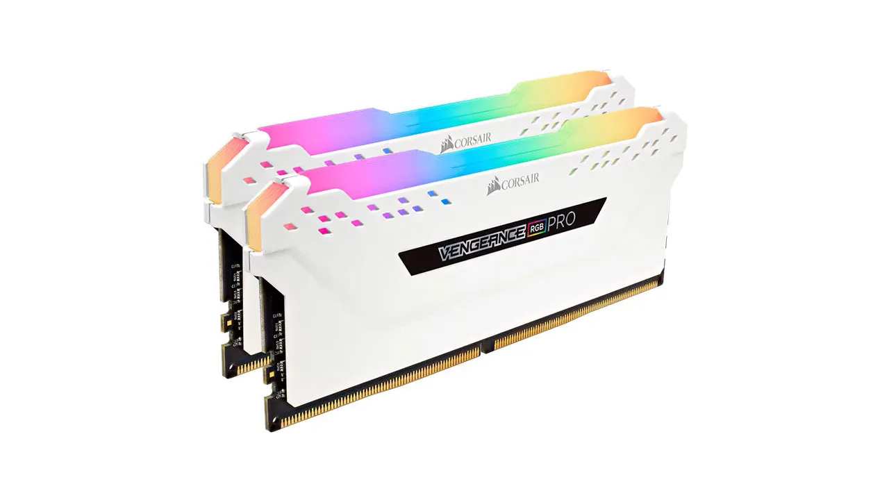 CORSAIR VENGEANCE RGB PRO 16GB (2x8GB) DDR4 DRAM 3200MHz