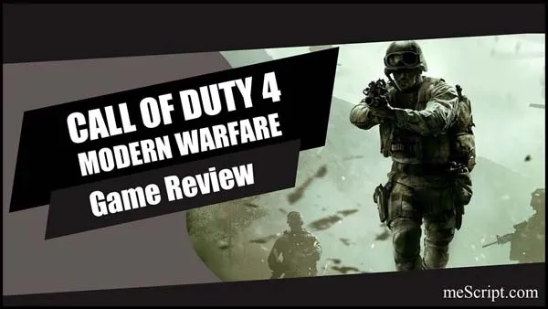 รีวิวเกม Call of Duty 4: Modern Warfare สงครามยุคใหม่