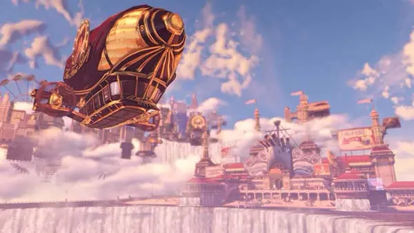 เกม BioShock Infinite ผจญภัยในมหานครเมืองเมืองลอยฟ้า