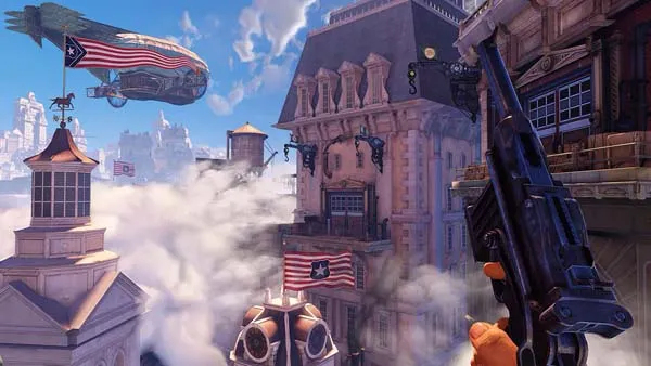 เกม BioShock Infinite ผจญภัยในมหานครเมืองเมืองลอยฟ้า