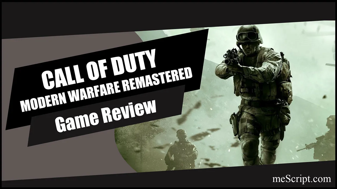 รีวิวเกม Call of Duty: Modern Warfare Remastered รีวิวเกม Call of Duty: Modern Warfare Remastered
