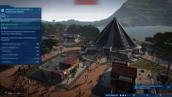 รีวิวเกม Jurassic World Evolution สร้างสวนสนุกไดโนเสาร์