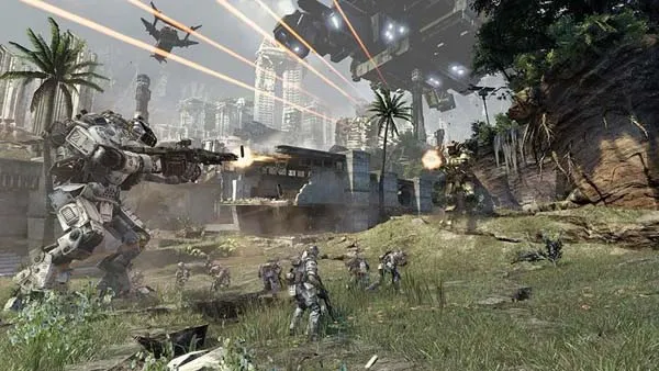 เกม Titanfall สงครามหุ่นยนต์จักรกลยักษ์ไททัน