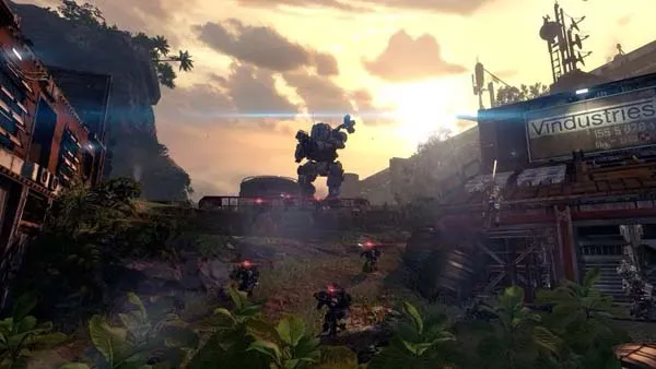 เกม Titanfall สงครามหุ่นยนต์จักรกลยักษ์ไททัน