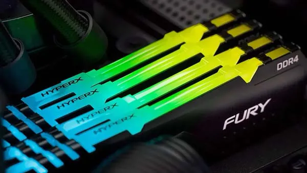 Kingston HyperX FURY RGB 16GB (2x8GB) DDR4 DRAM 3200MHz